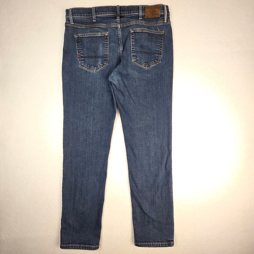 Tommy Hilfiger Classic 867 Denim‎ Mens Jeans 36x30 Blue Comfort Fit Straight Leg - Picture 4 of 10